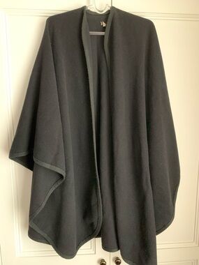 Harrods Black Women's Wrap Cape